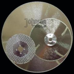 Electroplated diamond tool: saw blade