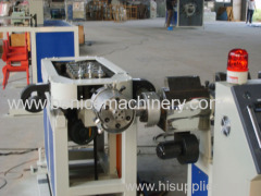 PVC single wall corrugated pipe production line