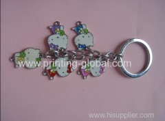 Hot stamping foil for key chain