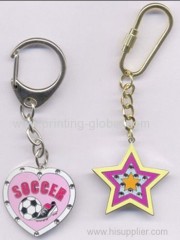 Hot stamping foil for key chain