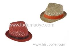 fedora straw hats for women