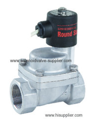 YSP HIGH PRESSURE PISTON 2 WAY STAINLESS STEEL solenoid valve