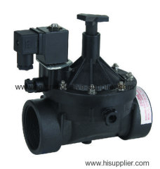 irrigation water system bistable latch solenoid valve