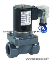 ZCF-25 anticorrosive 2 way solenoid valve G1''