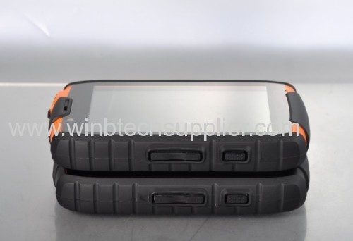 nfc walkie talkie rugged phone GPS WIFI WCDMA 3G rugged smart Phone 4inch screen