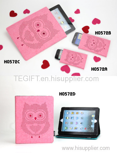 Felt bag felt case felt sleeve felt wallet felt Ipad case and Iphone case