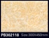 300*450mm Ink-jet Bathroom Glazed Ceramic Wall Tile