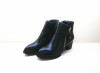 2013 low heels women cow leather ankle boots