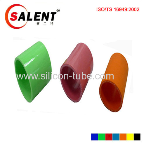 SALENT High temperature 4-Ply Reinforced 2 1/8" (54mm) Straight Silicone Hose Coupler Red / Black / Blue (4" Length)