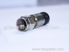 F male comperssion connector F.C.002 for RG59,RG6 cable