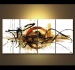 Modern Wall Decoration Abstract Oil Painting (XD4-216)