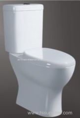 two piece toilet ceramics