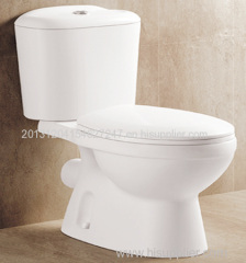 two piece toilet ceramics