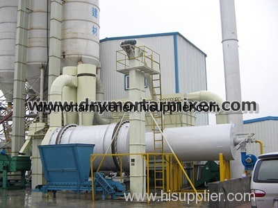 Dry mixed mortar production line