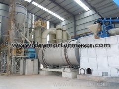 Dry mixed mortar production line