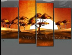 100% Hand-painted Modern Landscape Oil Painting(LA4-049)