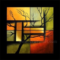 100% Hand-painted Modern Landscape Oil Painting(LA4-049)