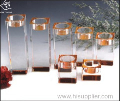 hot seller top grade crystal candle holder tea candle holder DV-S01