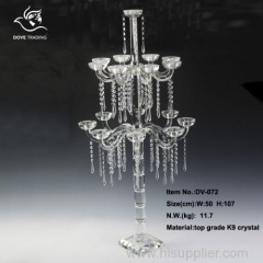crystal candelabra candelabrum for wedding DV-072
