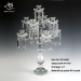 crystal candlestick for home decoration for wedding DV-044A