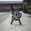 upmarket outdoors garden park cast iron bench legs