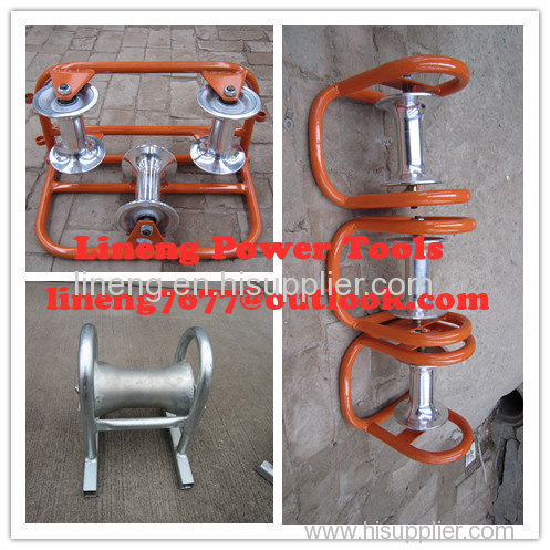 Heavy Duty Triple Corner Cable Roller,Aluminum Cable Roller