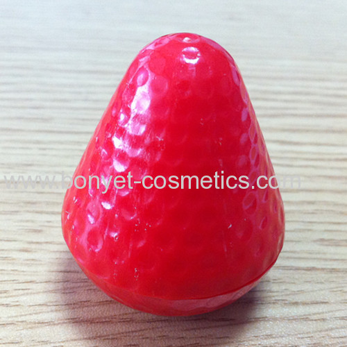 different fruit shape lip gloss