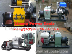 cable puller,Cable Drum Winch,Cable pulling winch