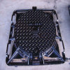 EN124 heavy duty ductile iron manhole cover with frame