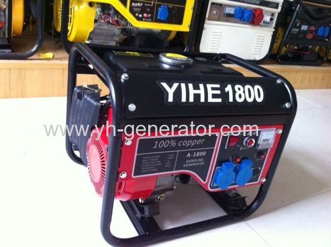 1KW 1-cylinder 4-stroke 3600rpm 100% copper gasoline generator