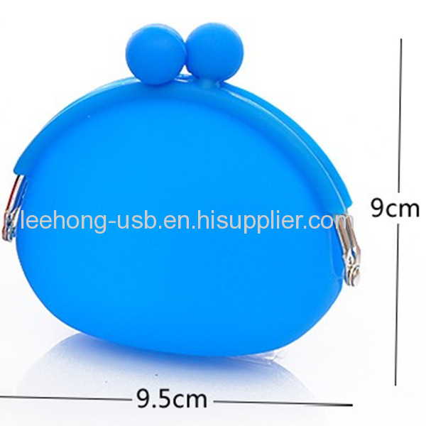 2013 fashion Colorful silicone coin purse