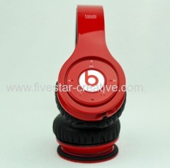 2013 New Design Beats Version Beats Wireless Bluetooth On-Ear Headphones Red