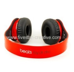 2013 New Design Beats Version Beats Wireless Bluetooth On-Ear Headphones Red