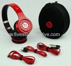 2013 New Design Beats Version Beats Wireless Bluetooth On-Ear Headphones Red