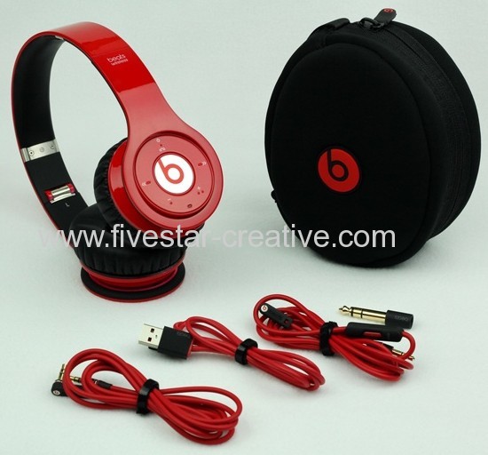 2013 New Design Beats Version Beats Wireless Bluetooth Headphones Red