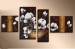 Modern Canvas Floral Art Home Decoration Oil Painting (FL4-114)