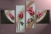 Modern Canvas Floral Art Home Decoration Oil Painting (FL4-114)