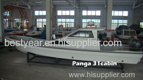 Panga 31 cabin boat
