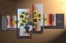 100%Handmade Home Decoration Floral Art Canvas Painting (FL4-142)