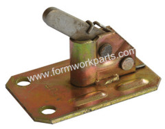 rapid clamp for formwork and reinforcement bars