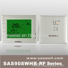 433MHZ programmable wirelss heating thermostat