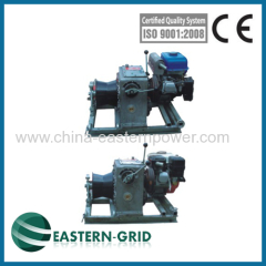 Gasoline Engine Motorised Winch