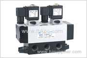 5/3 way Slip type pneumatic control valve