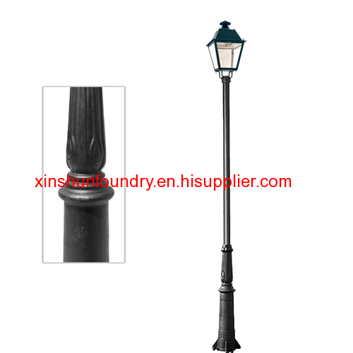 outdoor street garden cast iron lamp post
