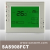 large LCD Fan coil room thermostat with remote controller