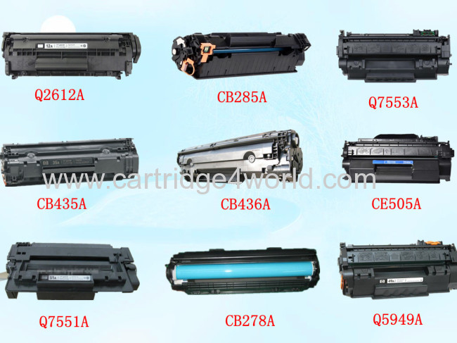 China supplier Q2612AHp toner cartridges virgin empty toner cartridge for hp toner