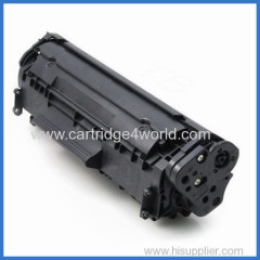 China supplier 12A Hp toner cartridges virgin empty toner cartridge for hp toner