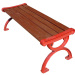 5/6 slats cast iron garden park benches