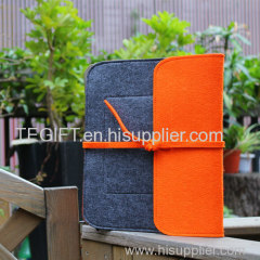 Felt bag wool felt case for ipad case felt cover