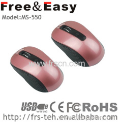 3 buttons scroll optical usb mouse in good quality